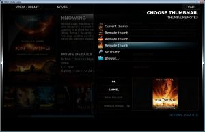 XBMC Example 2. Click for full screen.
