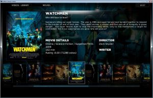 XBMC Example 1. Click for full screen.