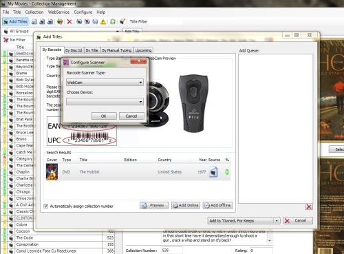 Configure Barcode Scanner