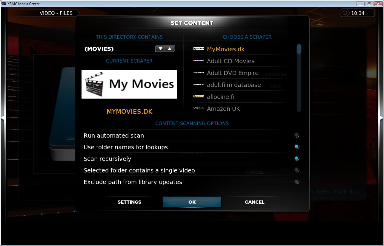 XBMC Configuration 1