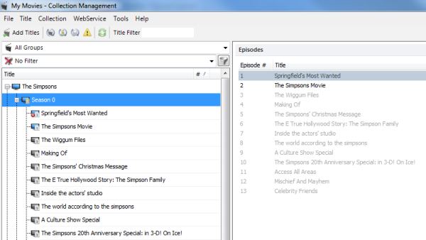 Season Overview in Collection Management