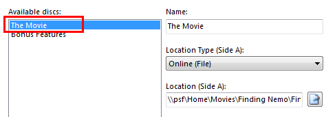 Select Disc